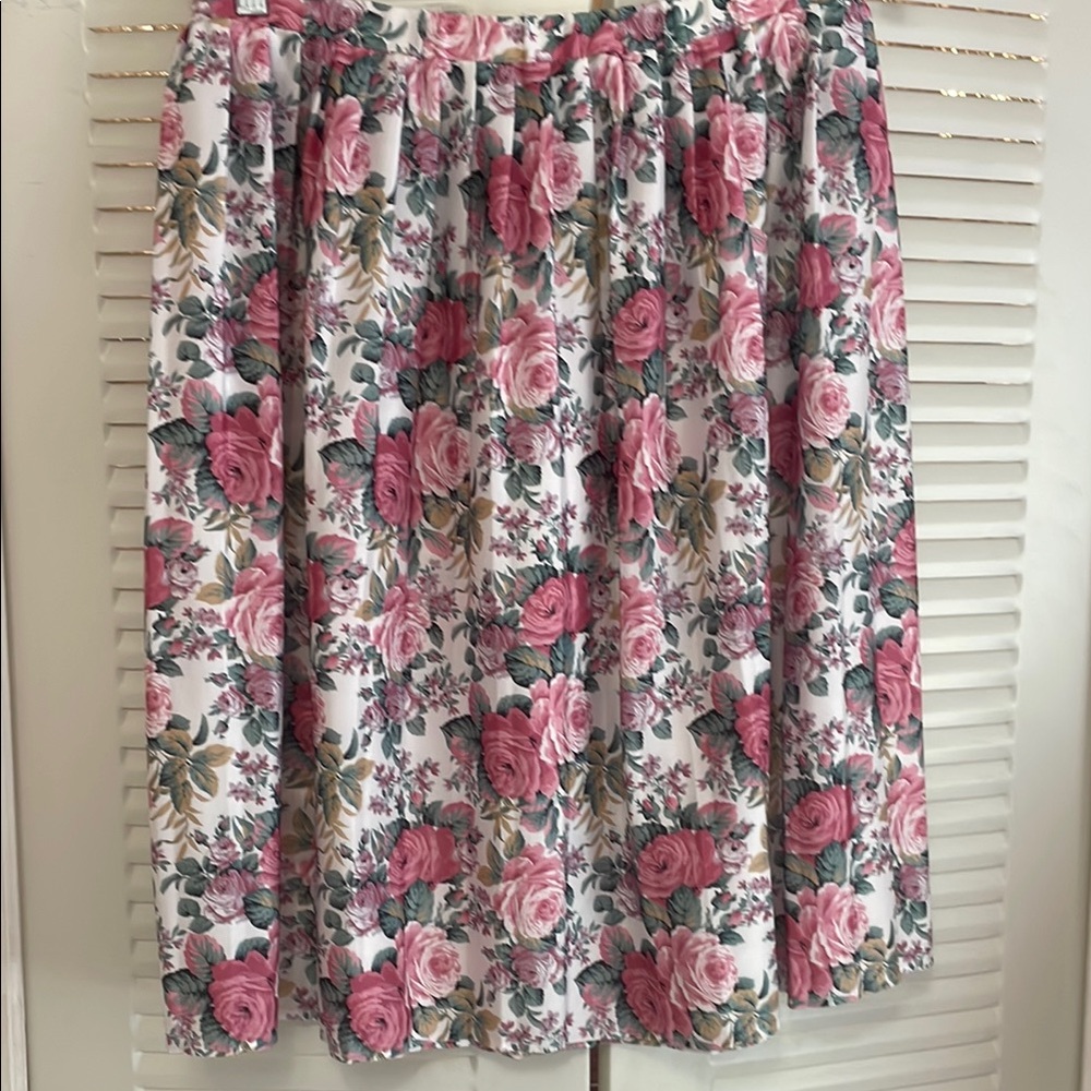 Vintage Rose Pink Skirt